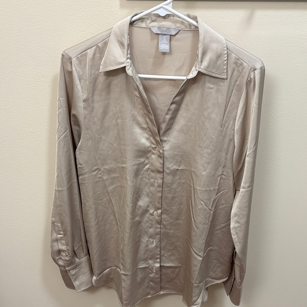 H&M Cream Blouse